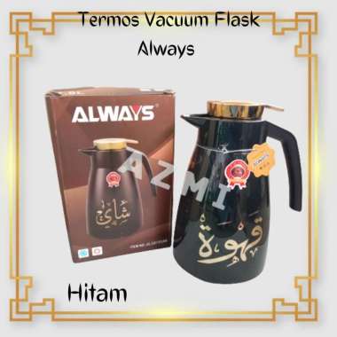 Termos Vacuum Flask Alwasy Hitam Termos Always Termurah