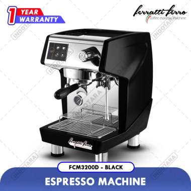Mesin Kopi Ferratti Ferro Espresso Machine / Coffee Maker [FCM3200D] hitam/