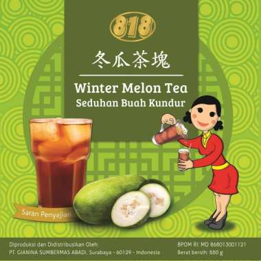 Jual 818 Winter Melon Tea Minuman Seduhan Buah Kundur Online Agustus 2020 Blibli Com