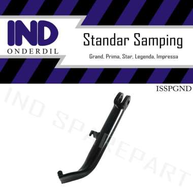 IND Onderdil Standar Jagang Samping Motor for Honda Astrea Leganda or Impressa HItam