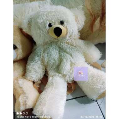 Tas Ransel Boneka Beruang Selempang Teddy Bear Cream