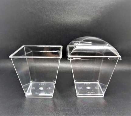 Jelly Cup CH 40 / Dessert Cup / Cup Pudding / Cup Cake Ch-40 (Paket 25 Pcs) BENING