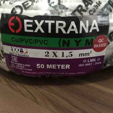 Kabel Extrana NYM 2x1.5 - 50 Meter per roll 2x1.5