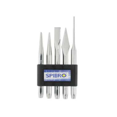 Spero Chisel & Punch Set 5pcs - Alat Pahat dan Punch -