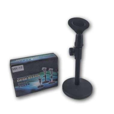 STAND MIC MEJA - STAND MIC PODIUM-STAND MICROPHONE HITAM