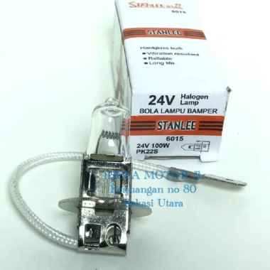 stanlee star Bohlam lampu bamper H3 24v 100w 6015 KUNING