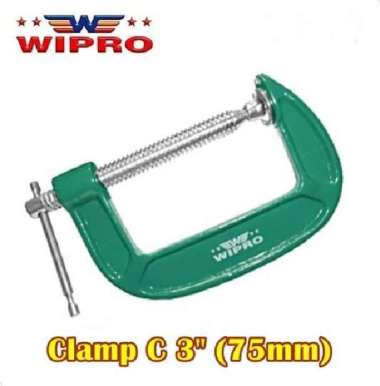 G Clamp Catok Besi 3" Klem C 3" Klem Penjepit 75mm