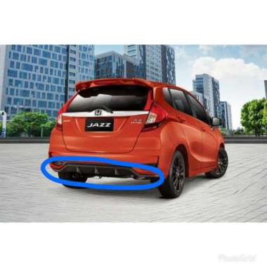 spoiler bumper belakang bawah jazz S / RS facelift GK5