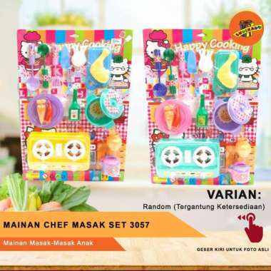 MAINAN CHEF MASAK SET 3057- Mainan Masak-Masak Anak
