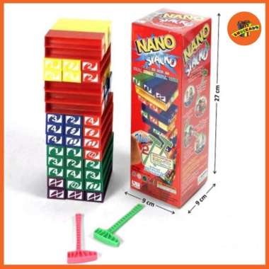 NANO STACKO - Mainan Uno Stacko/Balok Susun