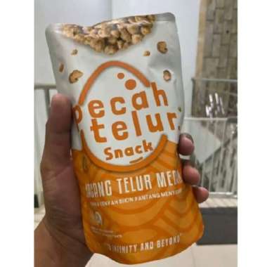 Pecah Telur Snack 130 g | Snack Kacang Telur Medan