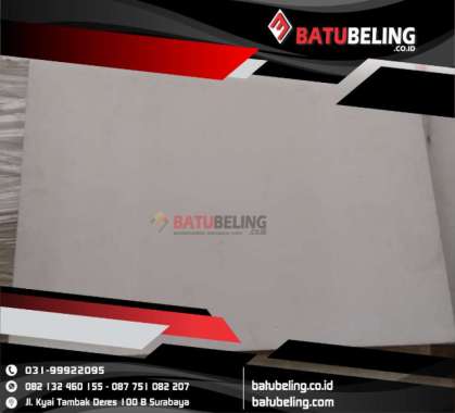 PVC Board Tebal 18mm Ukuran 122 x 244 cm Tipe Standard Ivory Density 5