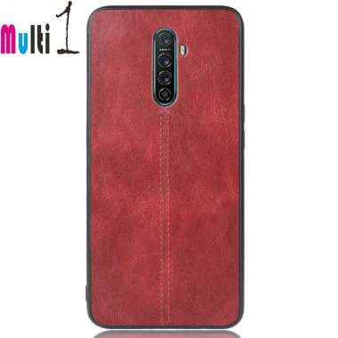Case Xiaomi Redmi Note 8 Pro 8Pro Hybrid PU Leather material Slim Back Cover - Red Xiaomi Redmi Note
