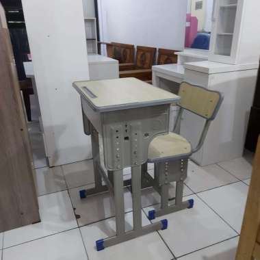 meja belajar anak full besi