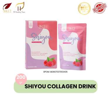 SR12 SHIYOU COLLAGEN SUPLEMEN KECANTIKAN MINUMAN KECANTIKAN MENCERAHKAN KULIT HALAL AMAN BPOM