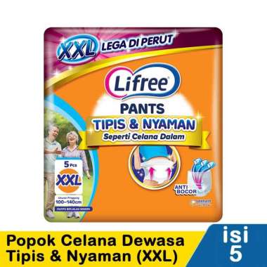 Lifree Popok Celana Tipis & Nyaman Bergerak