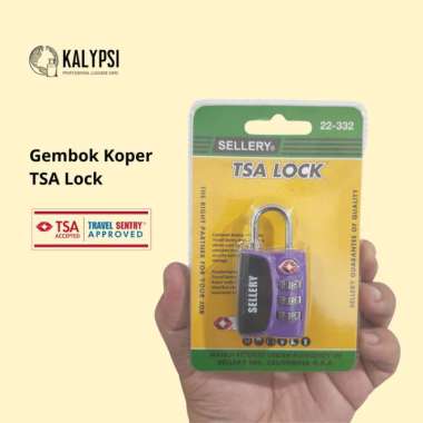 Gembok Kunci Koper TSA Original USA jenis TSA