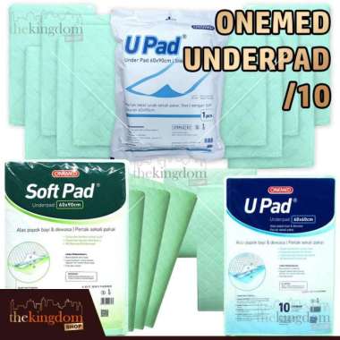Onemed SoftPad Upad Underpad Alas Perlak Dewasa Soft Pad Disposable Bubble 60x90cm