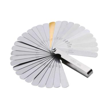 Metric Master Feeler Gauge SET 32-Piece Blade Dual Marked Metric/Imperial Reading Combination Tool for Measuring Gap Width/Thickness imperial Metric Master Feeler Gauge SET 32-Piece Blade Dual Marked Metric/Imperial Reading Combination Tool for Measuring Gap Width/Thickness imperial