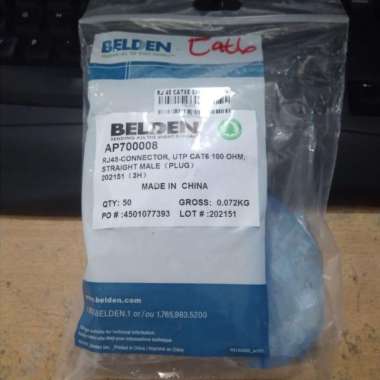 konektor rj45 cat6 belden original