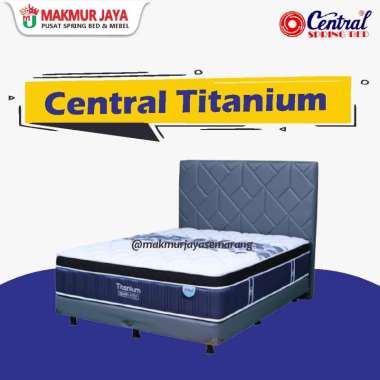 SPRINGBED CENTRAL TITANIUM 120 x 200