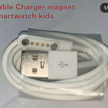 Kabel data charger magnet smartwatch jam tangan kid anak waterprof ant