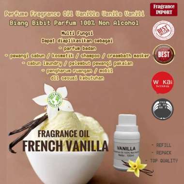 Bibit Biang Parfum French Vanilla Susu Essence Vanila Susu Vanilla milk Vanila Susu Vanilla susu 50m