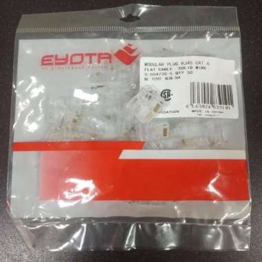 Eyota Konektor RJ45 Cat6/Connector RJ45 Cat6