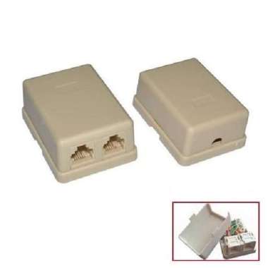 Roset Telepon 2 Hole Roset Terminal 2 Lubang