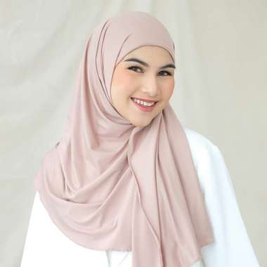 Lozy Hijab - Rayna Instan Jersey (Hijab Instan Jersey) Soft Beige