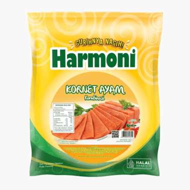 KORNET AYAM HARMONI 450GR CHICKEN CORNED LUNCHEON HALAL