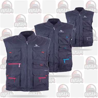 Respiro Torrent Vest Rompi Motor Cargo Photographer L Black Blue