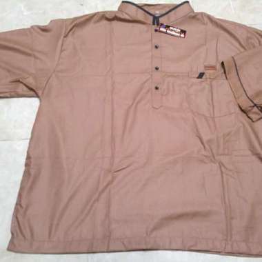 Gamis Koko Super Jumbo 8xl abu tua