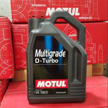 Motul Multigrade D-Turbo Oli Mobil 10W-30 [4L] PASTI JAYA BAN