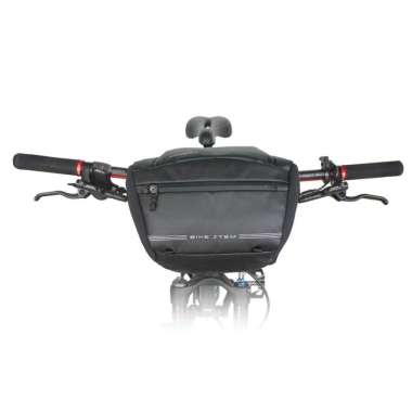 Consina Bike Stem Tas Stang Handlebar Sepeda Gowes Bisa Jadi Sling Bag Black