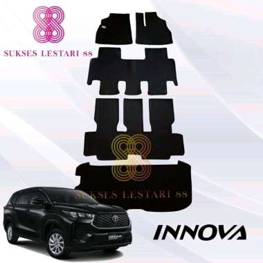 Karpet Mobil Toyota Innova Zenix Hybrid Tipe G / V /Q ZENIX-Q HITAM