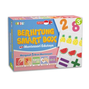 Mizan Buku Anak Berhitung Smart Box Montessori Edutoys  Multicolor
