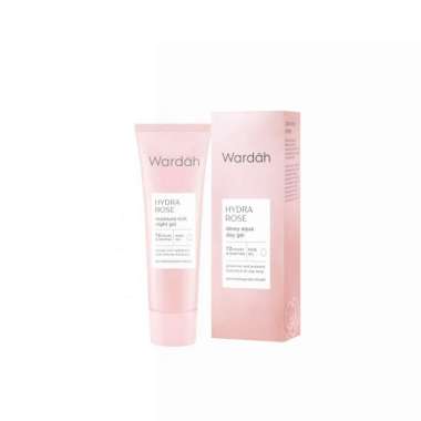 Wardah Hydra Rose Moisture Rich Night Gel 17mL