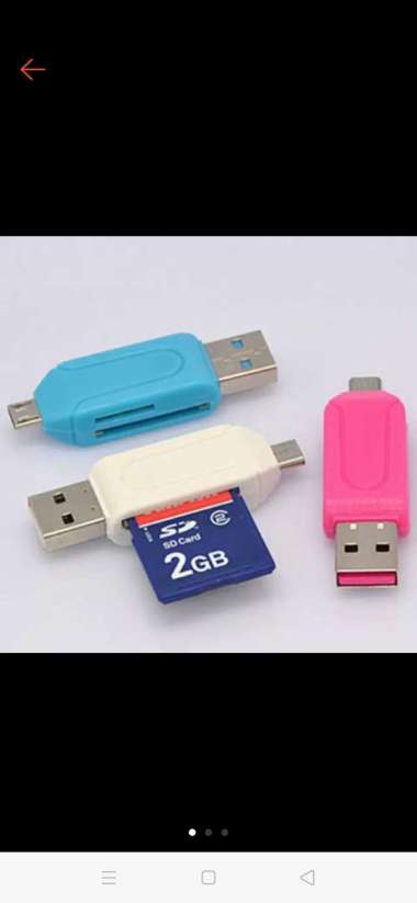 Otg card reader random