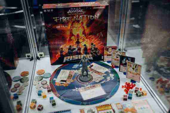 Avatar: The Last Airbender Fire Nation Rising Board Game