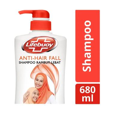 Promo Harga Lifebuoy Shampoo Anti Hair Fall 680 ml - Blibli