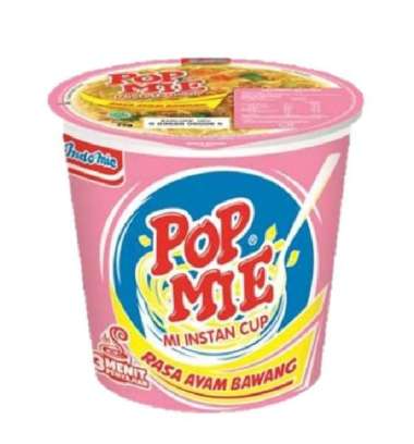 Promo Harga Indomie Pop Mie Instan Ayam Bawang 75 gr - Blibli