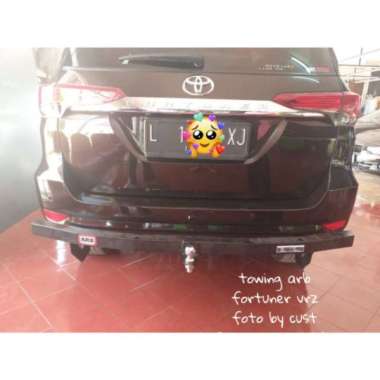 ARB Towing Arb Bemper Belakang Mobil for Fortuner Vrz Black