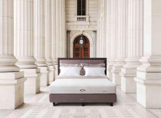 King Koil - Viscountess, Kasur Saja 200 x 200 Putih