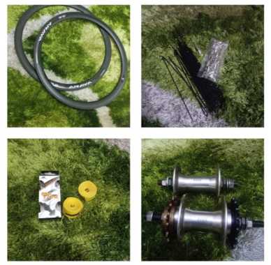 WHEELSET SEPEDA FIXIE 700C 32 HOLE