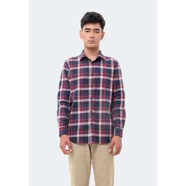 MANZONE Kemeja Lengan Panjang Pria - REDDIE XL