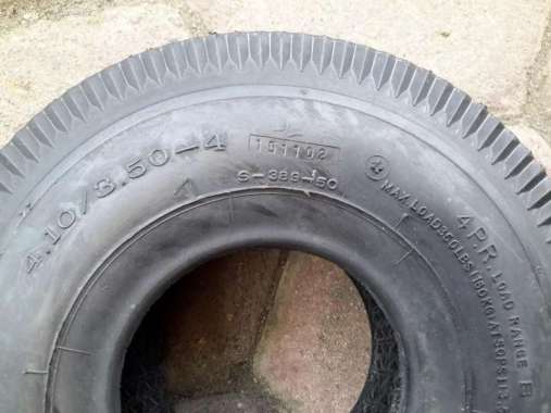 BAN RING 4 UK 4.10/3.50-4 MINI ATV DELITIRE SWALLOW ON ROAD