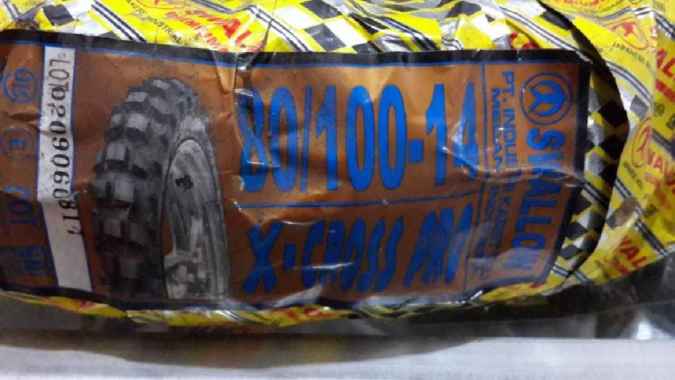 Ban Trail Mini Trail Ring 14 Uk 80/100-14 Swallow X Cross PRO