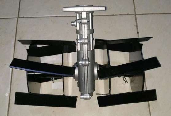 Weeder Gearbox Penggembur Tanah Penyiang Gulma - Dipasang ke Mesin potong Rumput 328
