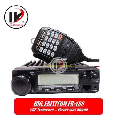 RIG FIRSTCOM FR-188 VHF 60 W 200 CHANNELS 3 COLOR LCD DISPLAY